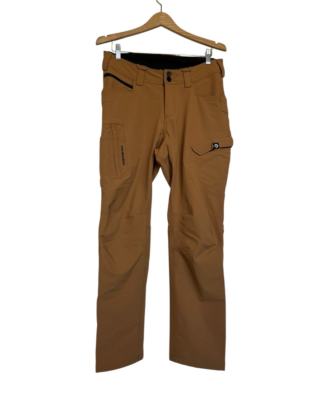 Truewerk T2 Women’s Size 10 Technical Utility Work Pants In Tan/Brown